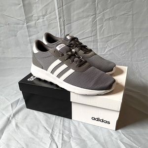Men’s Adidas Lite Racer Sneaker, Size 12 Grey